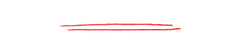 Red Lines Rabisco Sticker by Hilda Motion