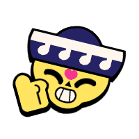 Emoji Pin Sticker by Brawl Stars