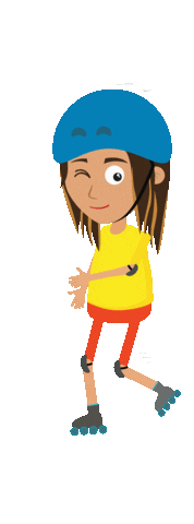 Skate Roller Sticker by Decathlon Singapore