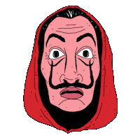 La Casa De Papel Lcdp Sticker by NETFLIX