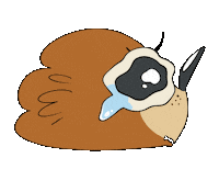 fraffrog sad cry hedgehog rupert Sticker