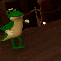 Cragsand dancing avatar vrchat gator GIF