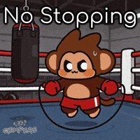 Fitness Jumping GIF by Chimpers