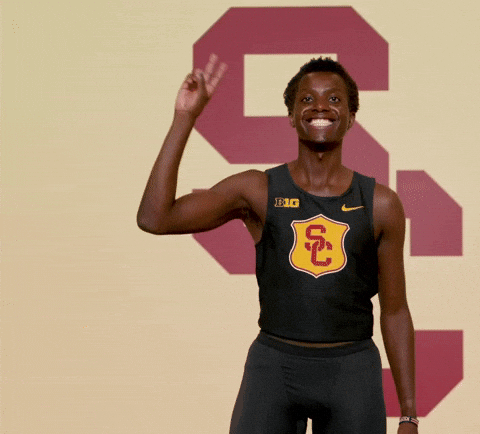 Track And Field GIF by USC Trojans