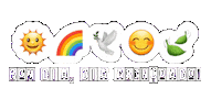 Bom Dia Emoji Sticker by Atelier das Arteiras