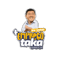 TakaYamauchi deputado federal taka 15300 1530 Sticker