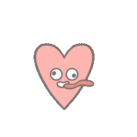 lulala0123 love cute animation heart Sticker