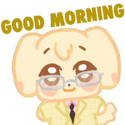 Good Morning Gm Sticker