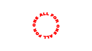 All For One Sticker by Factory People