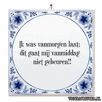 Focus Planning Sticker by Tegelspreuken.nl