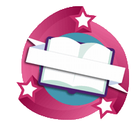 Book Bookclub Sticker by TechPixies