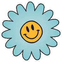 Flower Sun Sticker by La Trividad