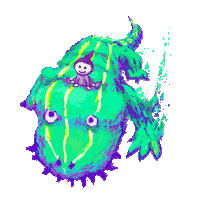 Monster Sticker by DigiCon6 ASIA