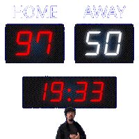 50 Away Sticker