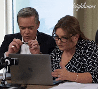 Annoy Paul Robinson GIF by Neighbours (Official TV Show account)