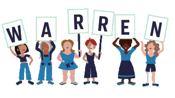 Senator Warren Cheers Sticker by Elizabeth Warren