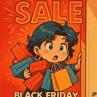 Black Friday Hana GIF by Persona