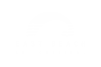 East Beach Sticker by Riverside Adventure Co.