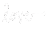 Arrow Love Sticker