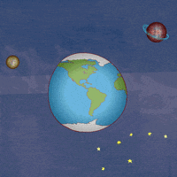 Taken Over Space GIF by ToonTownClown