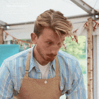 Hair Oops GIF by The Great British Bake Off