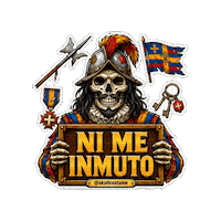 Halloween Skull Sticker