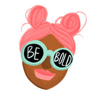 Girl Power Be Bold Sticker by bloom daily planners