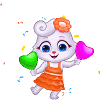 Happy Dance Sticker by Lucas and Friends by RV AppStudios