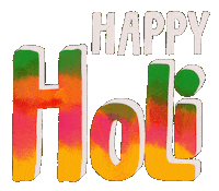 Holi Festival India Sticker by Sonamm