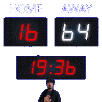 64 Away Sticker