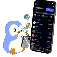 Crypto Penguin Sticker by Pudgy Penguins