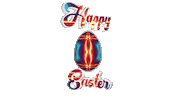 Easter Bunny Love Sticker by OpticalArtInc.
