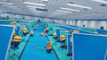 Despicable Me Office GIF by Minions