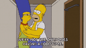 In Love Homer GIF by The Simpsons