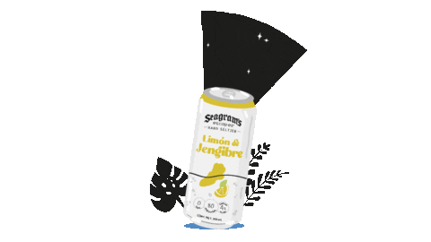 Drink Cheers Sticker by Seagrams Escapes