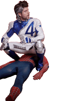 Gamer Spiderman Sticker