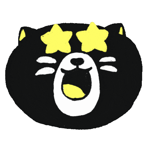 Happy 哇 Sticker
