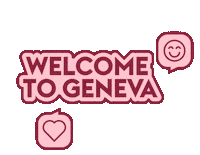 Vacation Bienvenue Sticker by Geneva Tourism