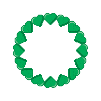 Green Heart Hearts Sticker by Arthritis Foundation
