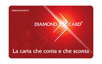 diamondcard diamond card sconti diamondcard Sticker