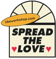 libeworkshop love the spread libe Sticker