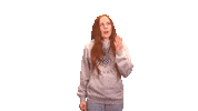 Red Hair Thumbs Up Sticker by bwlunimannheim