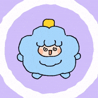 Snowman Hangover GIF