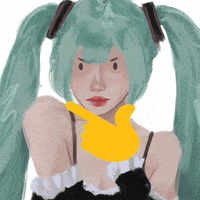 Hatsune Miku Art GIF