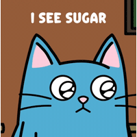 Big Eyes Nopecat GIF