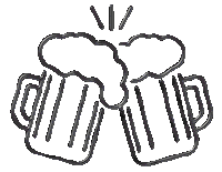 Party Beer Sticker by Academy of Country Music Awards