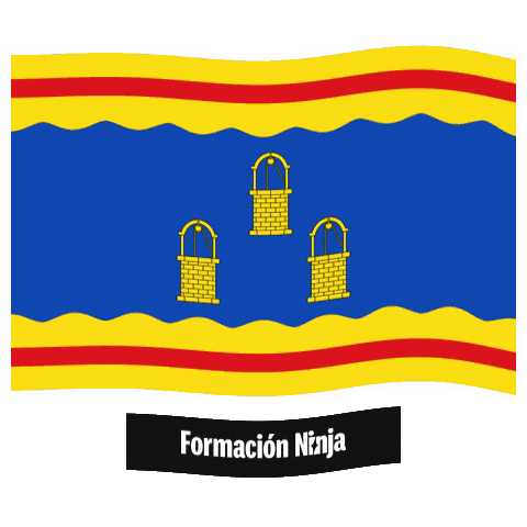 Flag Spain Sticker by Formación Ninja