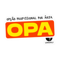 Opa Sticker by Universidade do Vale do Itajaí - Univali