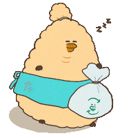 Beige Platypus Sticker