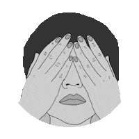 scared STICKER by imoji
